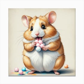 Hamster 28 Canvas Print