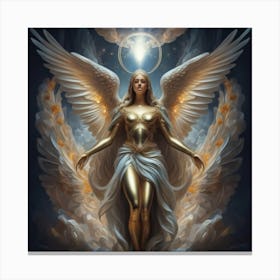 Angel Of Light 3 Canvas Print