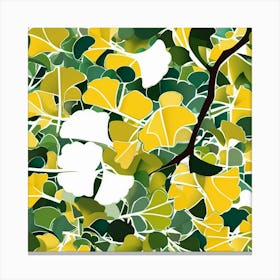 Ginkgo Leaves 2 Canvas Print