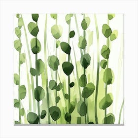 Green Grass Canvas Print