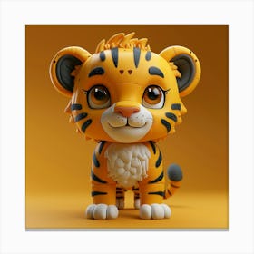 Tiger Cub 3 Canvas Print