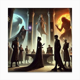 Episode 6 Alliances Forged Season 13 Ignis Luporum Canvas Print