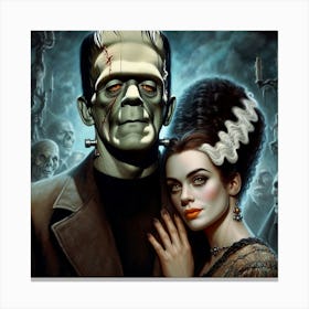 Frankenstein 2 Canvas Print
