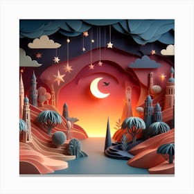 Paper Art 1 Canvas Print