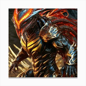 Demon hjvg Canvas Print