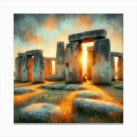 Stonehenge Canvas Print