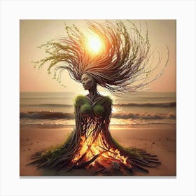 Rising From The Ashes Collection Canvas Print