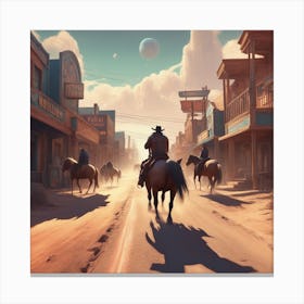 Red Dead Redemption 9 Canvas Print