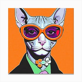 Mr Cat Canvas Print