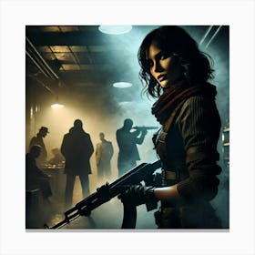 Into The Shadows Episode4 Canvas Print