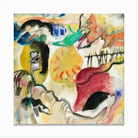 Improvisation 27 (Garden Of Love Ii) (1912) By Wassily Kandinsky Canvas Print