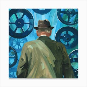 Man In A Hat 1 Canvas Print