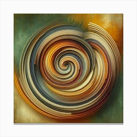 Spiral Print Canvas Print