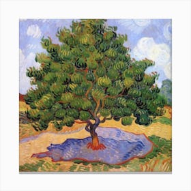 Mulberry Tree, c.1889 Vincent van Gogh 1 Canvas Print