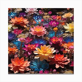 Water Lilies Canvas Print