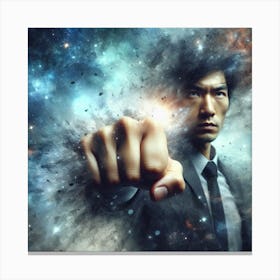 Fist Of Destiny Canvas Print