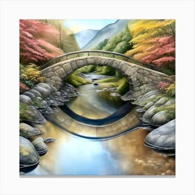 mountain tarn Canvas Print