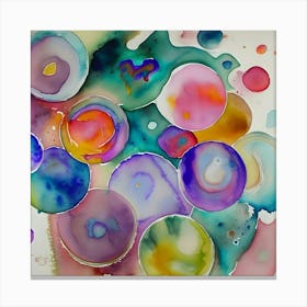 Spring Bubbles Canvas Print