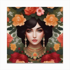 Chinese Girl 1 Canvas Print