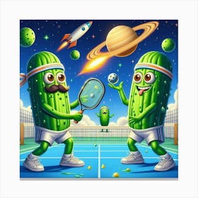 Pickleball 1 Canvas Print