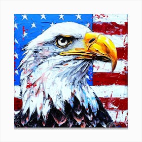 Americana 2000 - USA Bald Eagle Canvas Print