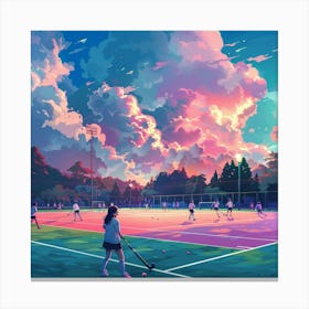 Cloudy Sky Canvas Print