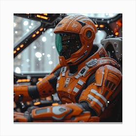 Futuristic Art Canvas Print