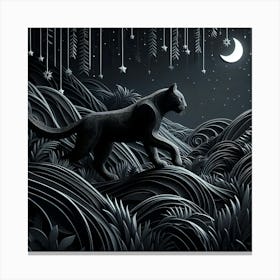 Black Panther Canvas Print