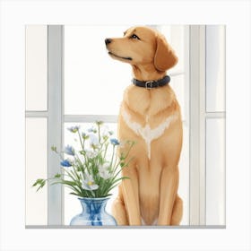 Golden Retriever Canvas Print