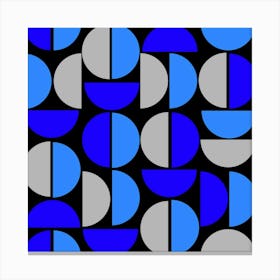 Abstract Pattern Mid-century Canvas Print