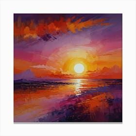 Sunset 7 Canvas Print