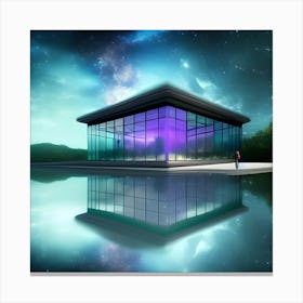 Futuristic House 1 Canvas Print