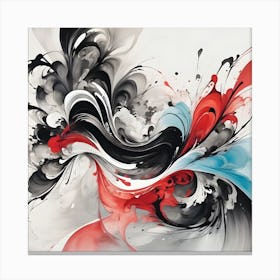 Abstract Painting Canvas Print