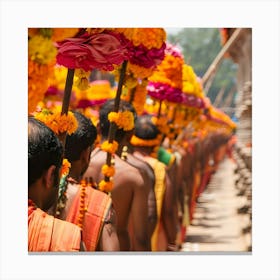 Sri Lankan Temple Canvas Print