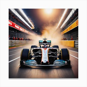 Mercedes F1 Canvas Print