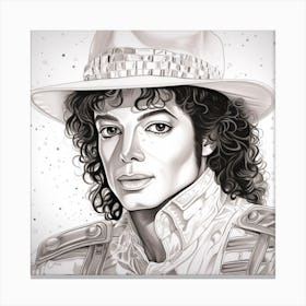 Michael Jackson 2 Canvas Print