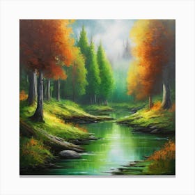 Autumn Forest Canvas Print