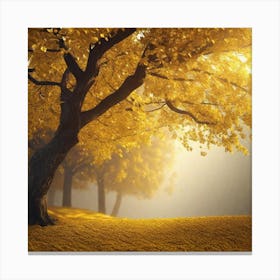 Autumn Trees 15 Canvas Print