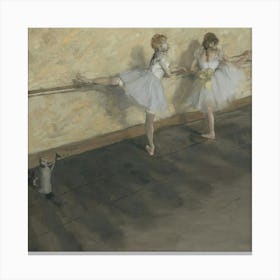 Two Dancers Canvas Print