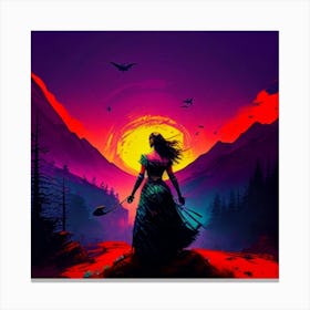 Witcher 3 Poster Canvas Print