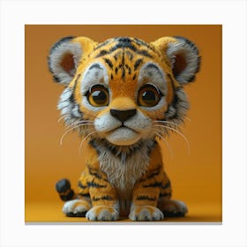 Tiger Cub 6 Canvas Print