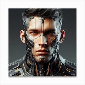 Cyborg Man 1 Canvas Print