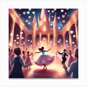 Cinderella Canvas Print