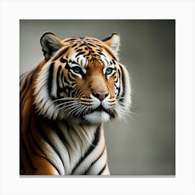 Tiger Portrait Canvas Print