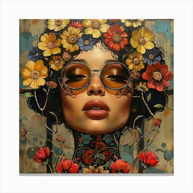 Flower Girl 5 Canvas Print