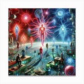 'The Energy Of The Universe' Canvas Print