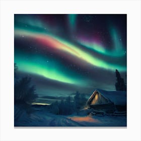 Aurora Borealis 2 Canvas Print