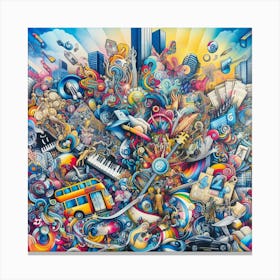 Cityscape Canvas Print