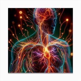 Human Anatomy 1 Canvas Print