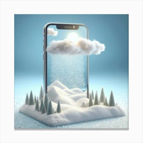 Winter Wonderland In Your Pocket Canvas Print